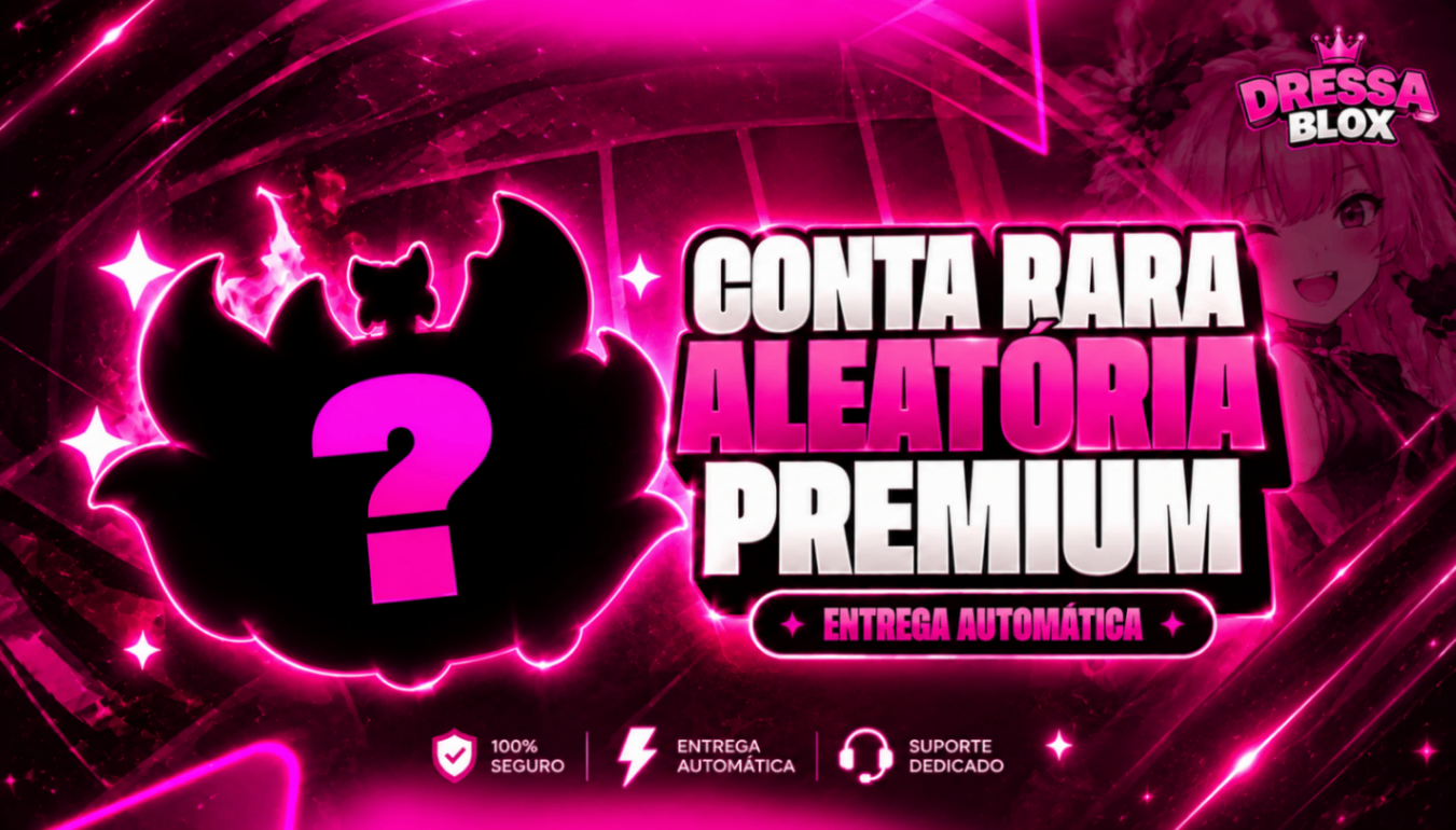 🐉 CONTA RARA ALEATORIA PREMIUM ❓