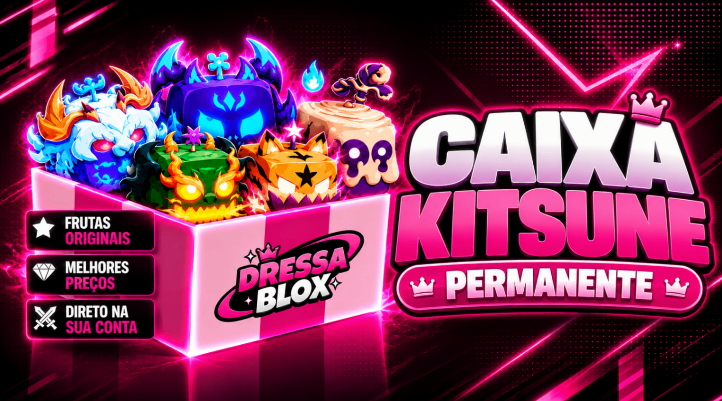 ❓ CAIXA KITSUNE PERMANENTE ❓