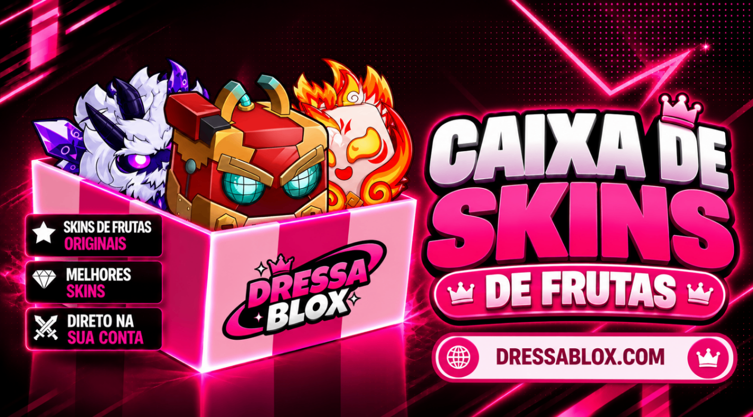 ❓ CAIXA DE SKINS DE FRUTAS ❓